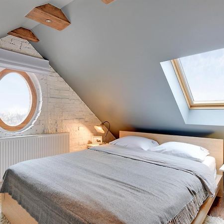 Grand Apartments - Wood Loft Apartment Sopot Bagian luar foto