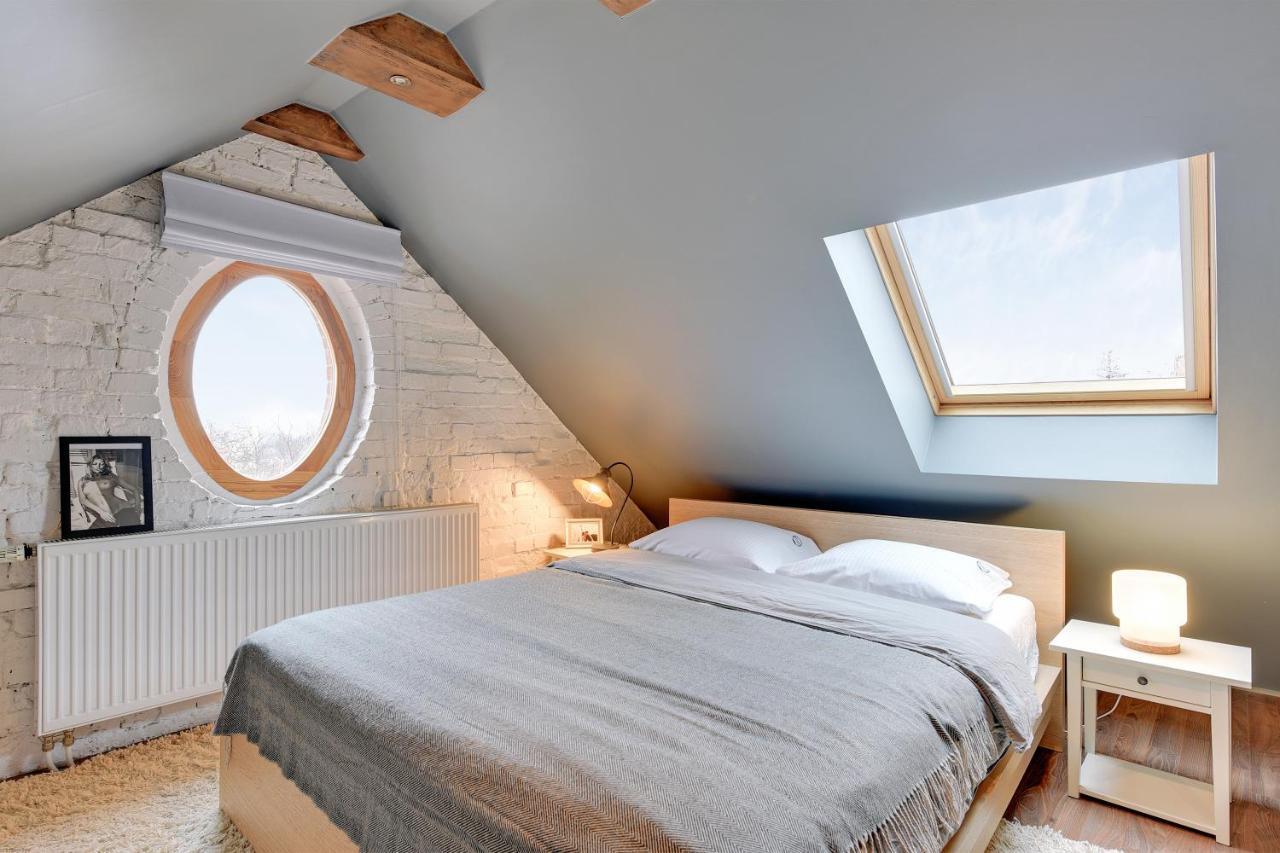 Grand Apartments - Wood Loft Apartment Sopot Bagian luar foto