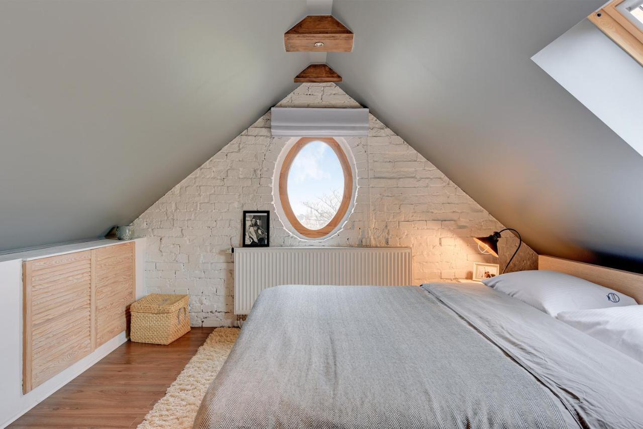 Grand Apartments - Wood Loft Apartment Sopot Bagian luar foto